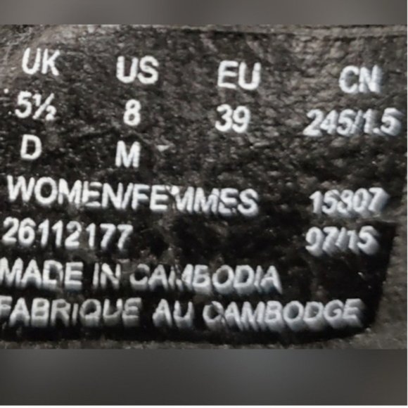 Clark's Enfield Tess Black Ankle Leather Boots - Picture 14 of 17